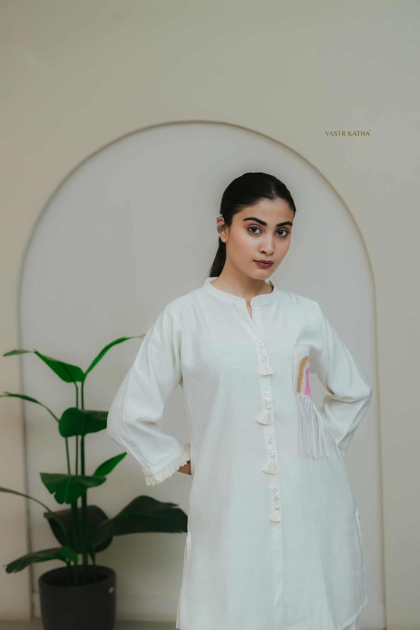 Ivory Artisanal Co-ord Set
