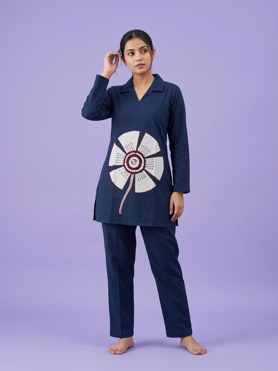 Midnight Indigo Denim Co-ord Set