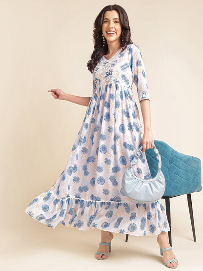 Ethereal Bloom Maxi Dress