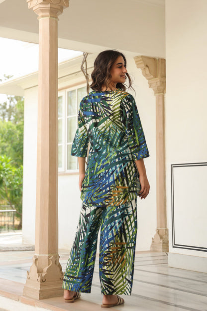Tropical Print Co-Ord Set