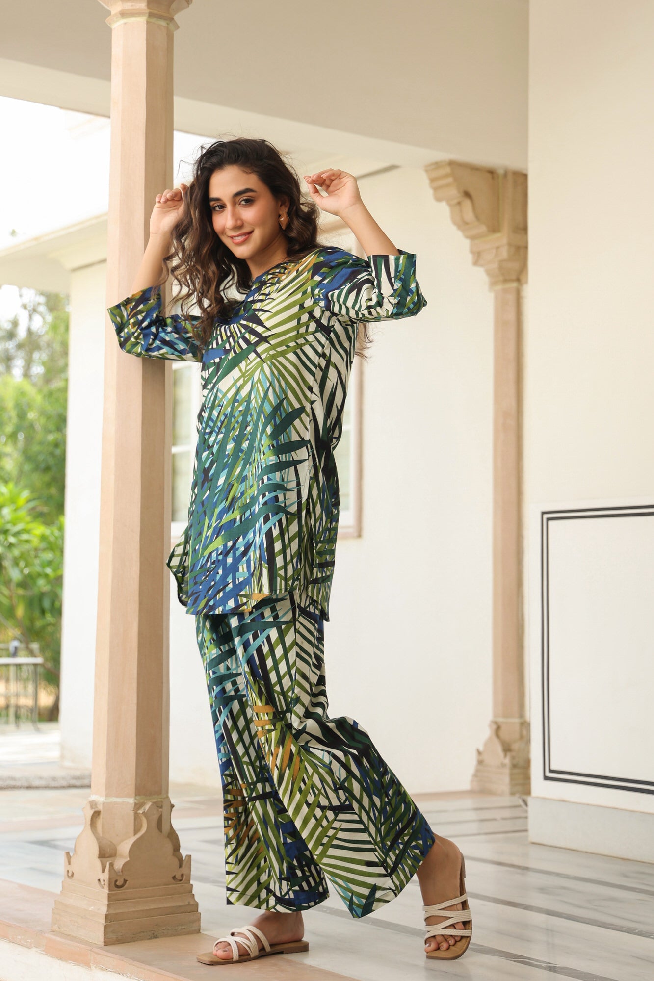 Tropical Print Co-Ord Set