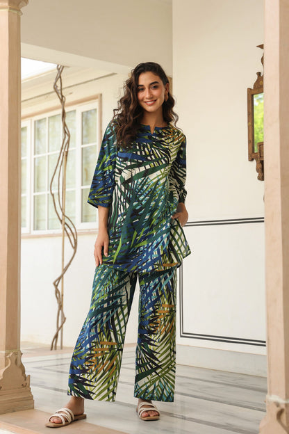 Tropical Print Co-Ord Set