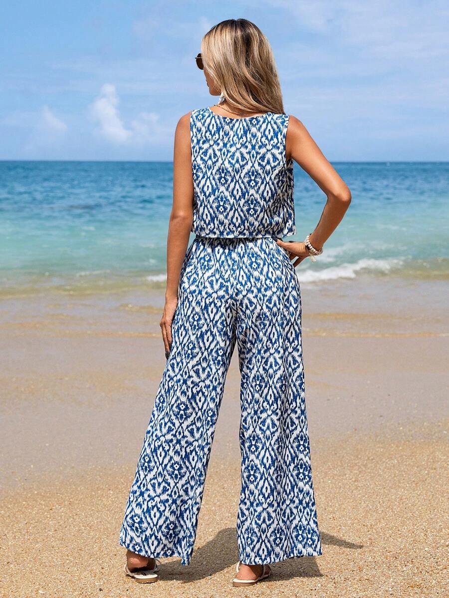 Azure Ikat Breeze Co-ord 🌊✨