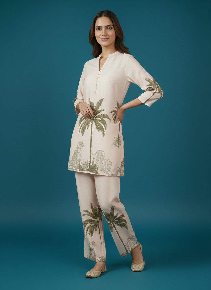 Desert Palm Co-Ord Set 🌿✨
