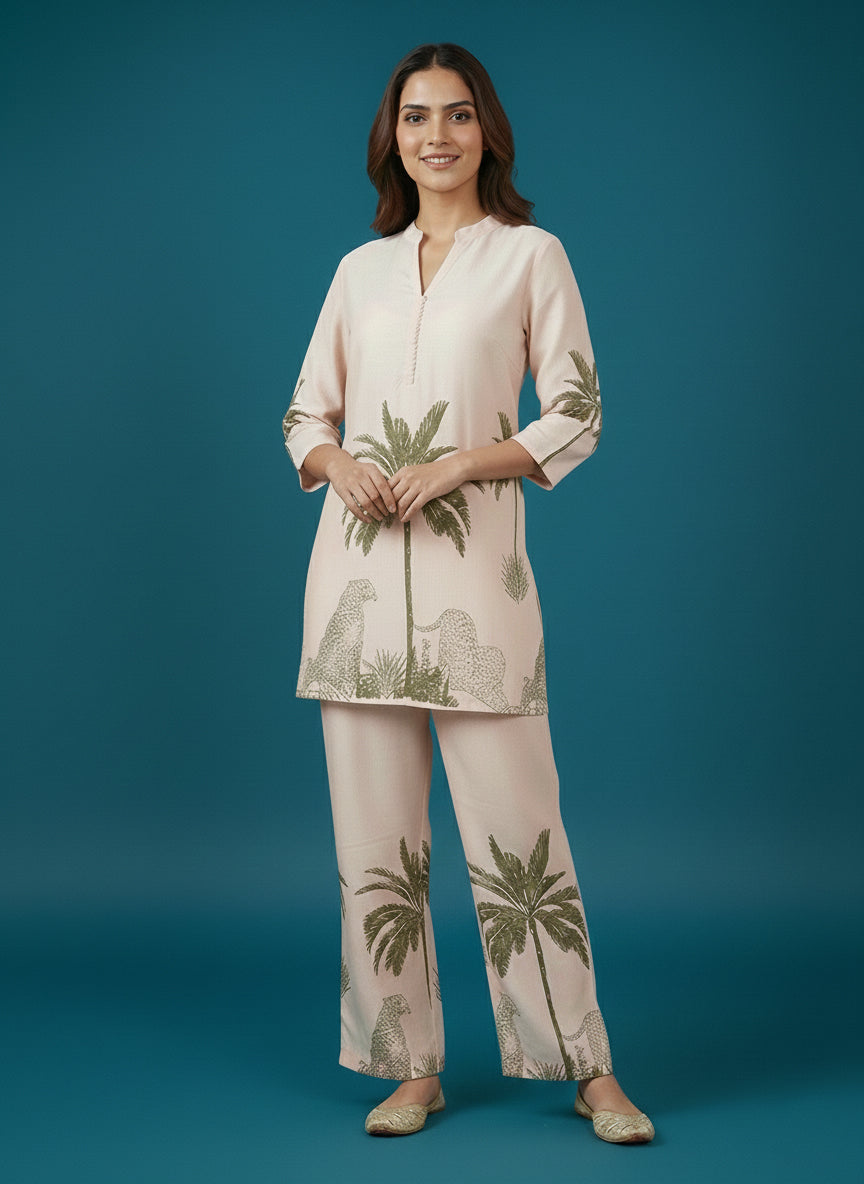Desert Palm Co-Ord Set 🌿✨