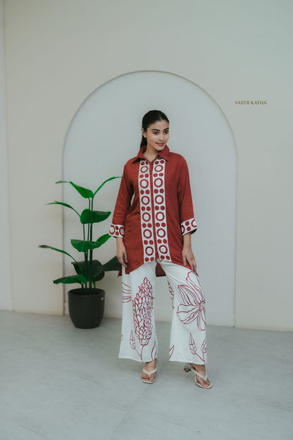 Terracotta Graphic Co-ord Set