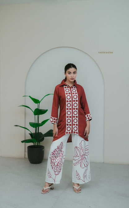 Terracotta Graphic Co-ord Set