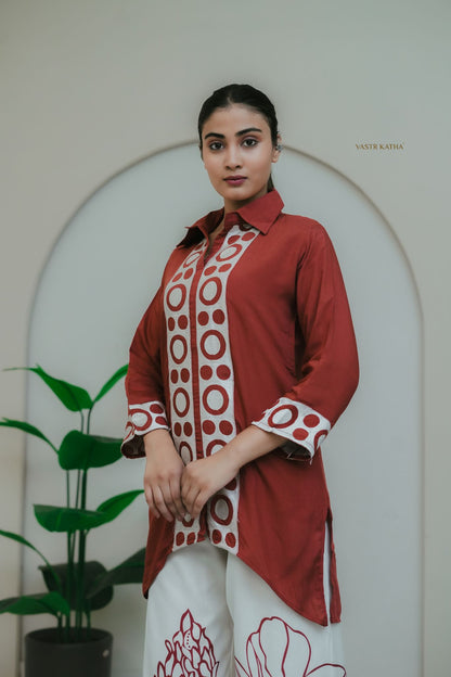 Terracotta Graphic Co-ord Set