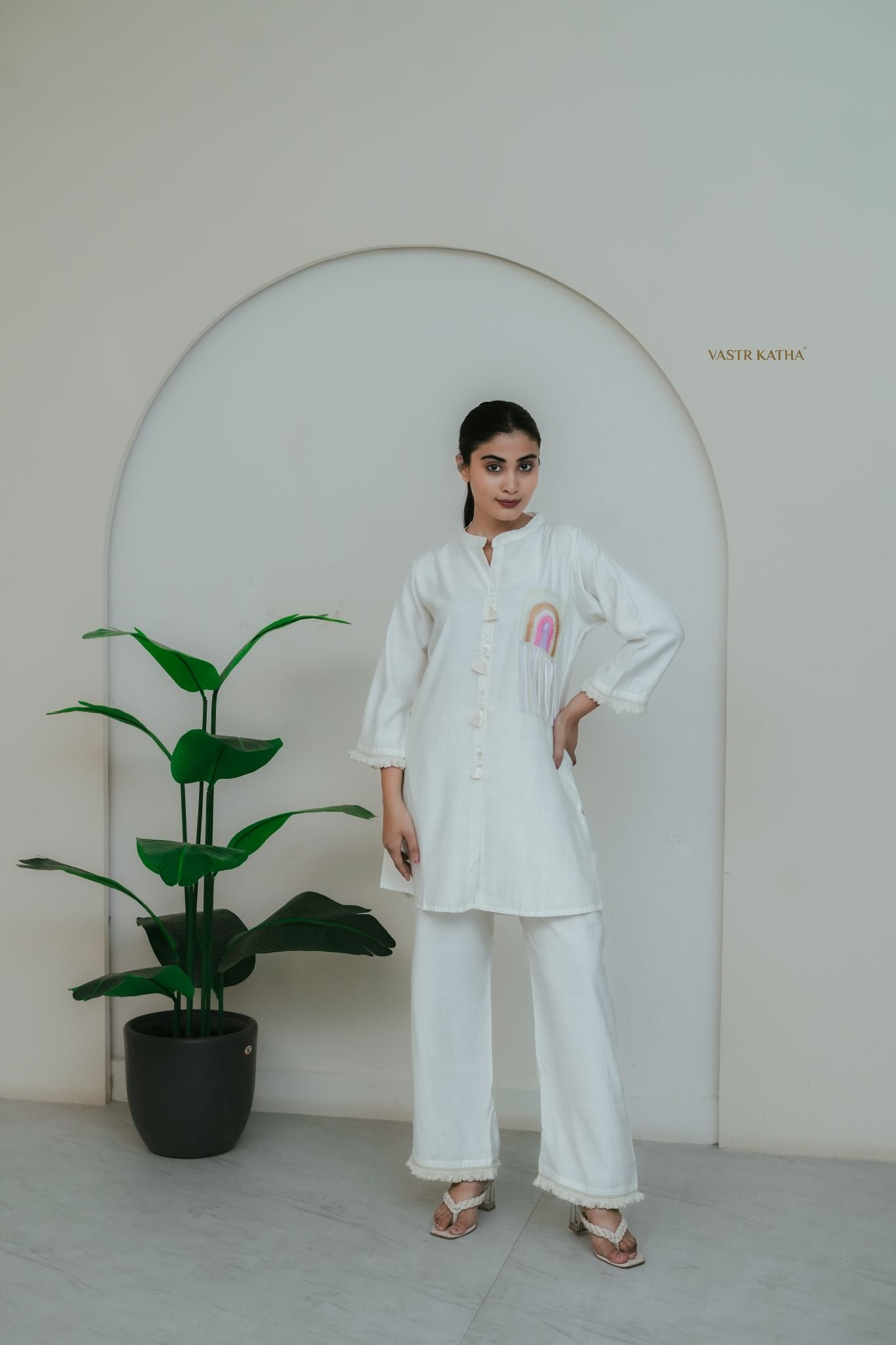 Ivory Artisanal Co-ord Set