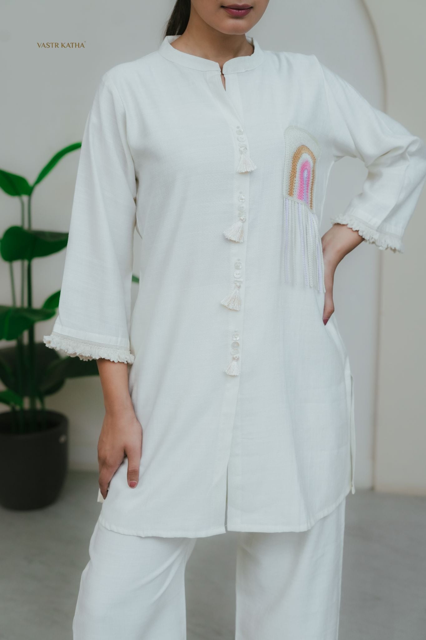 Ivory Artisanal Co-ord Set