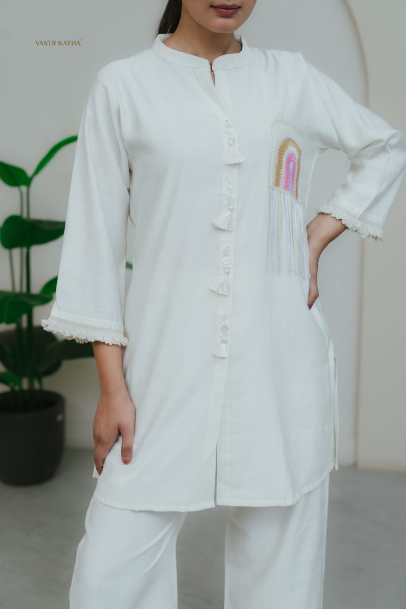 Ivory Artisanal Co-ord Set