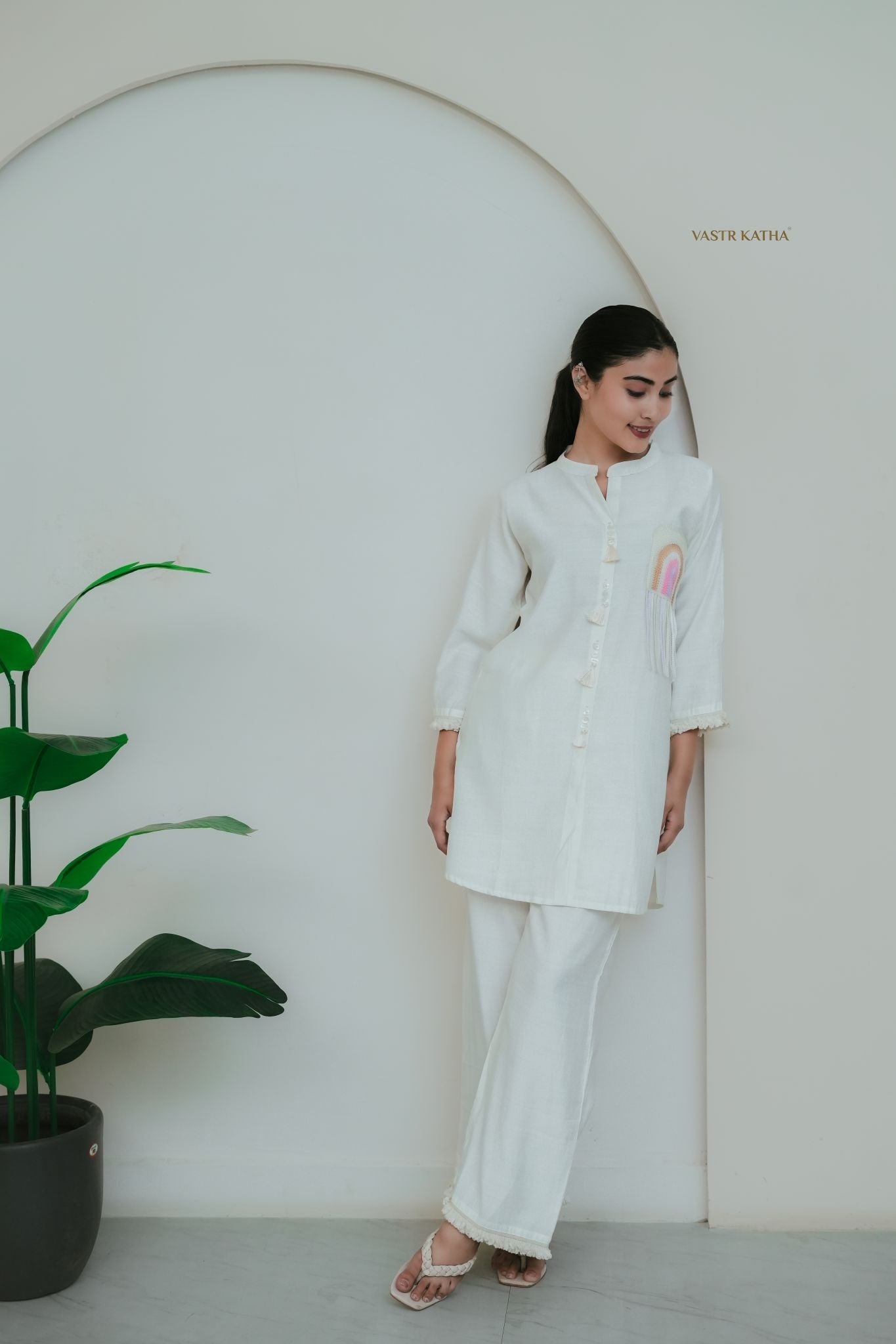 Ivory Artisanal Co-ord Set