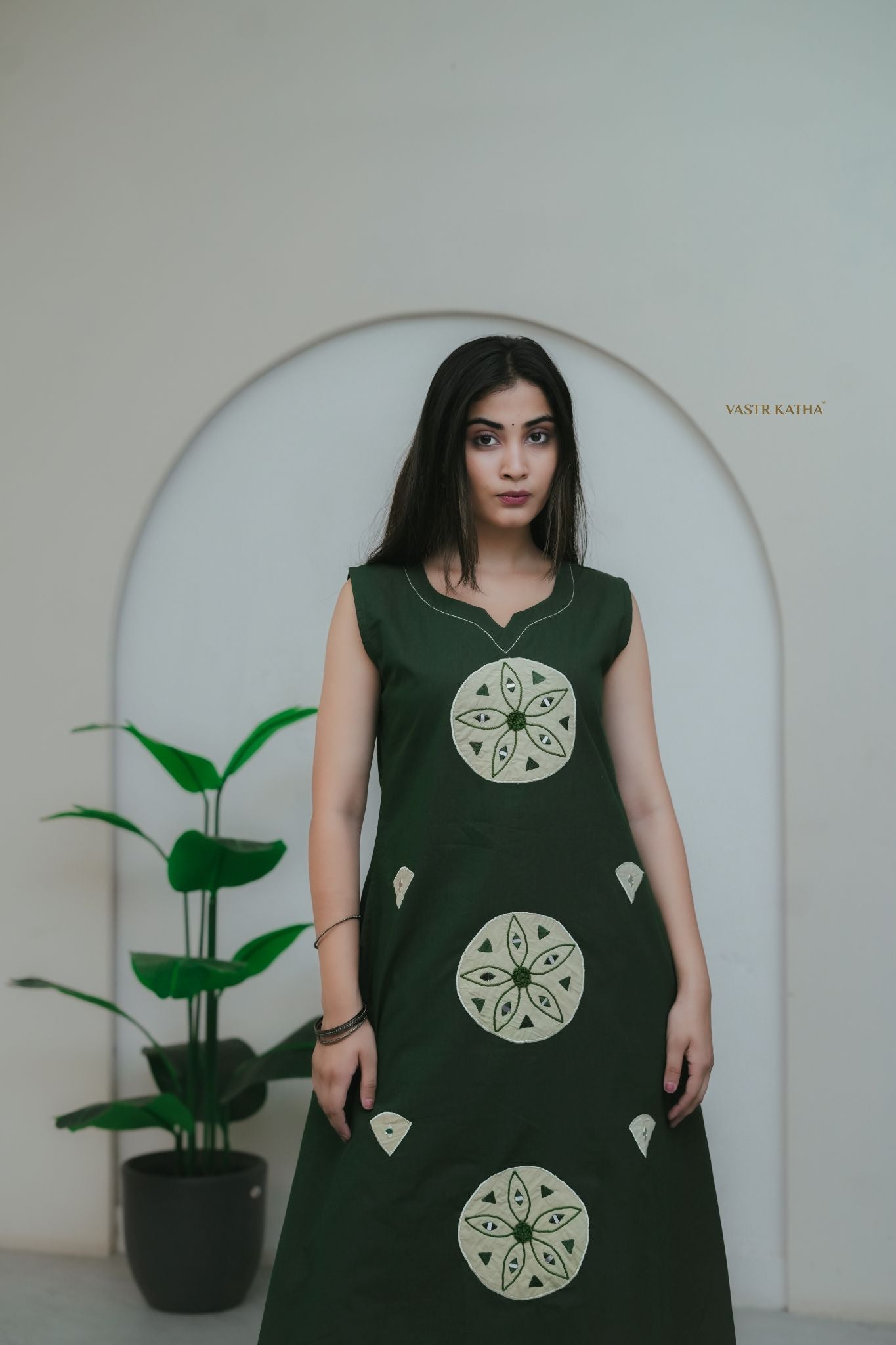 Forest Green Mandala Co-ord Set